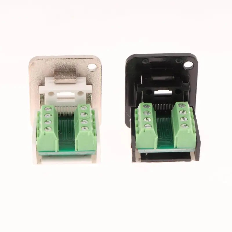 CAT5E RJ45 Shielded Network Module – Solder-Free Connector Network Cable Connector Babs