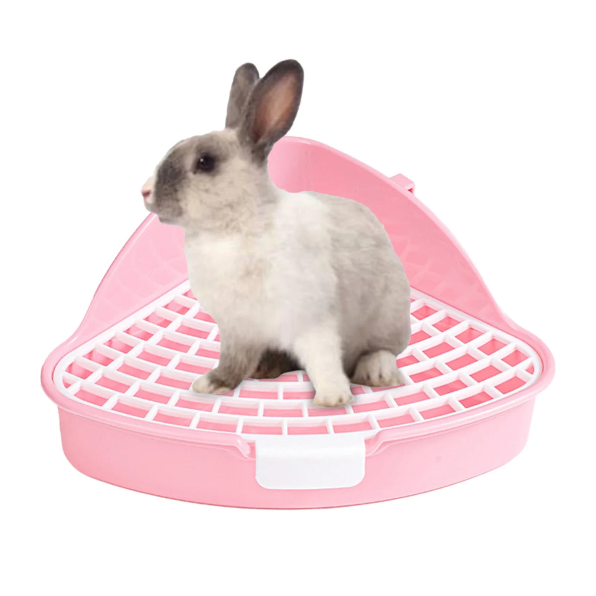 Corner Litter Tray for Rabbits, Ferrets & Small Pets Small Pet Litter Tray Babs