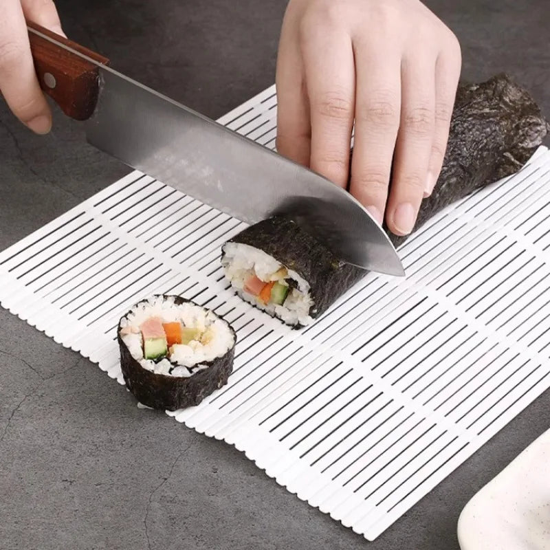 Sushi Roll Mat – Non-Stick Plastic Mat for Nori & Rice Balls Sushi Roll Mat Babs
