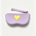 Portable Silicone Eyeglasses Case – Waterproof Sunglasses Pouch Eyeglasses Case Babs Purple