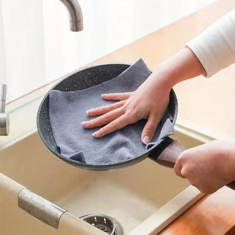 Reusable Microfiber Cleaning Wipes – 20pc Roll Kitchen Towels Microfiber Cleaning Wipes Babs