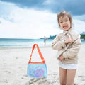 Kids Beach Mesh Bags – Shell Collection & Toy Storage 10pc Kids Beach Mesh Bag Babs blue bag 20x24x7cm