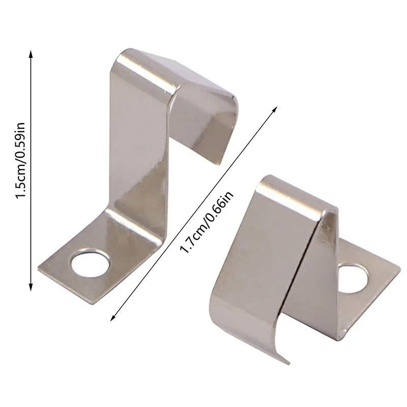 10-Pack Battery Leaf Spring Contacts AA CR2 CR123A 9V SMT Battery Spring Contacts Babs