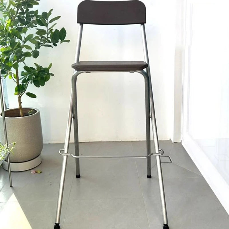 Portable Folding Stool – Modern Nordic Stainless Steel Folding Stool Babs
