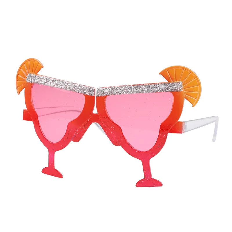 Hawaiian Party Sunglasses – Luau Tropical Photo Props & Favors Party Photo Props Babs F