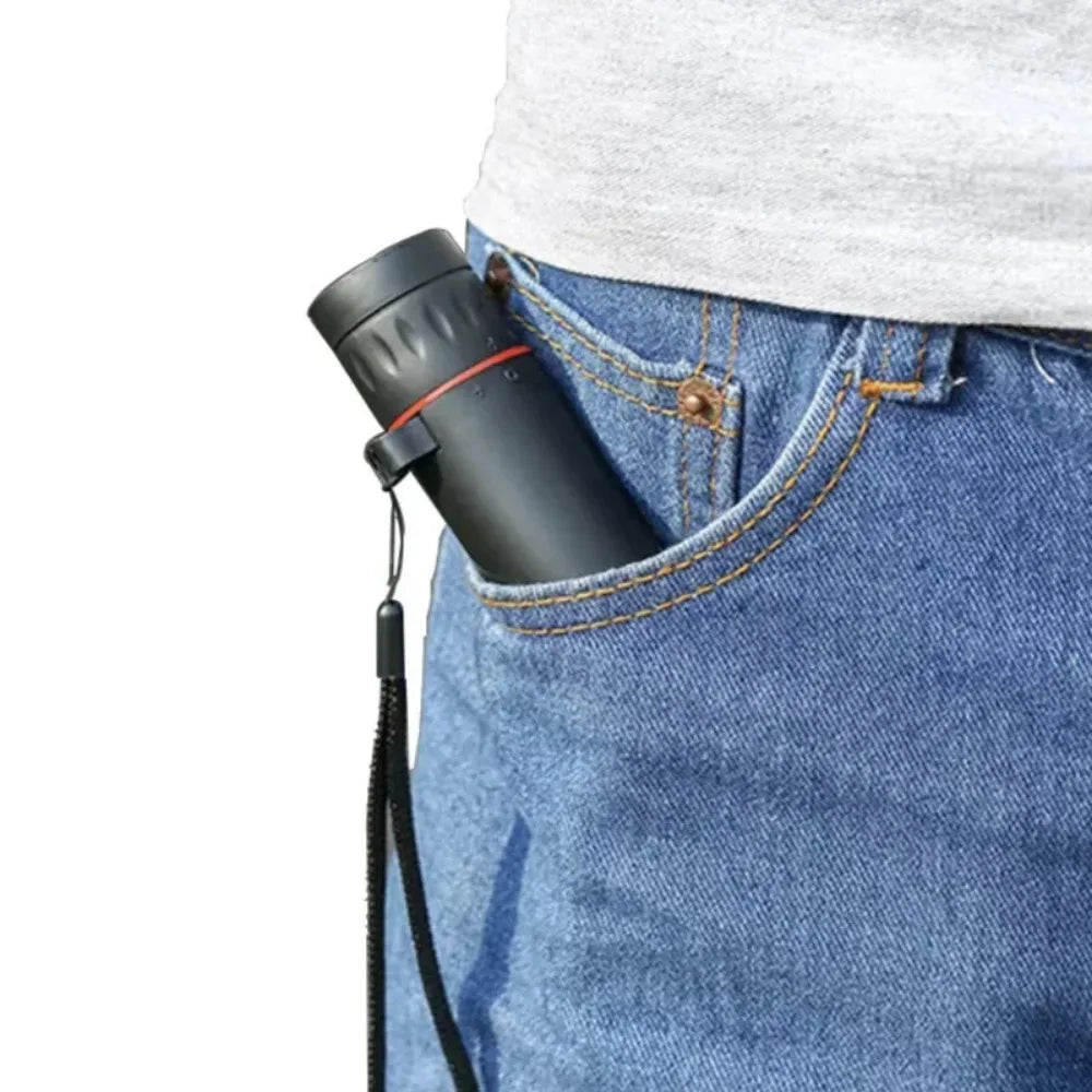 HD 2000x Monocular Telescope – Portable with Phone Holder Monocular Telescope Babs