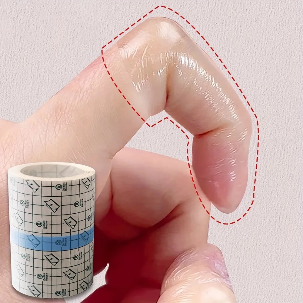 Transparent PU Self-Adhesive Tape – Finger Protector Roll Protective Finger Tape Babs 1 roll