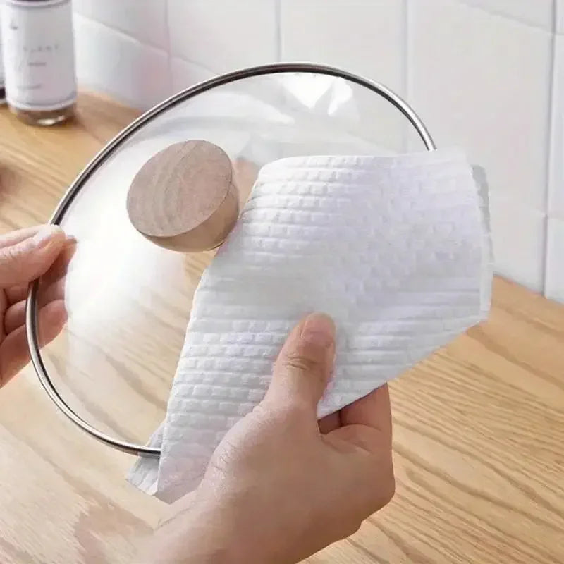 Washable Dry & Wet Kitchen Cleaning Cloths – Non-Woven Roll Kitchen Cleaning Cloths Babs