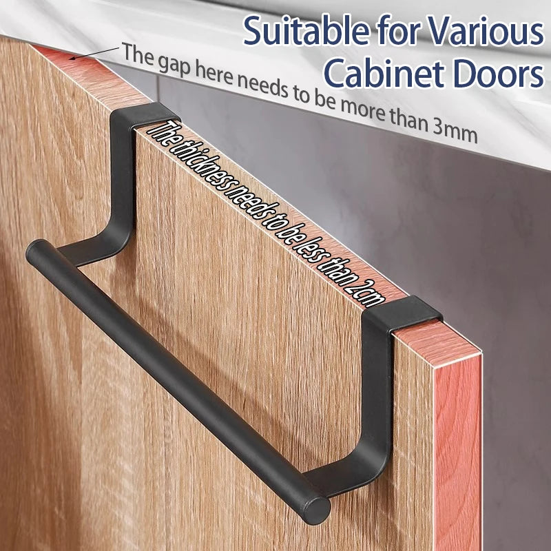 Stainless Steel Towel Holder – Under Sink Rack Organizer Towel Holder Rack Babs