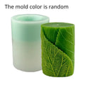 Silicone Cylinder Leaf Mold – Soap, Candle, Resin & Aroma Stone Silicone Craft Mold Babs 1pc