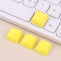4Pcs Cute Cheese Cake Keycaps for Mechanical Keyboards Novelty Keycaps Babs Default Title