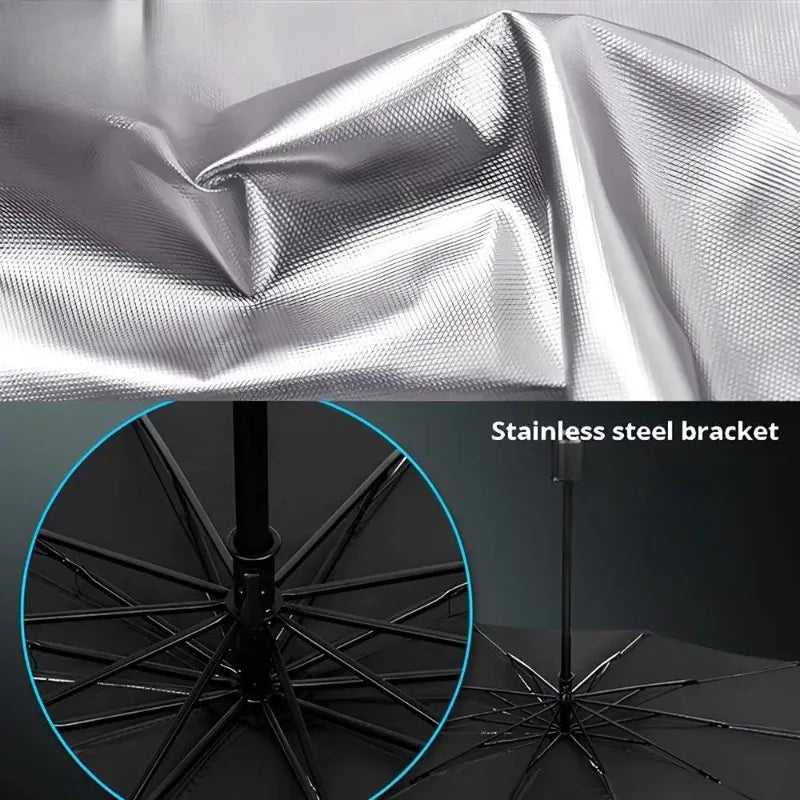 Foldable Car Windshield Sunshade – UV Front Cover Protector Car Windshield Sunshade Babs