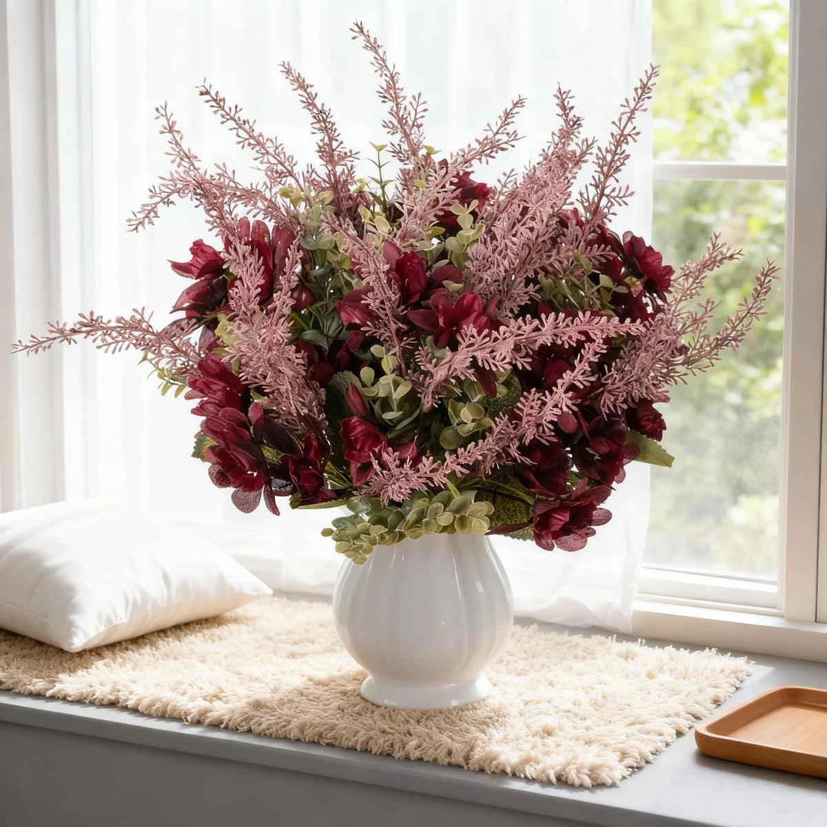 Silk Artificial Chrysanthemum Flowers – Wedding & Home Décor Artificial Silk Flowers Babs