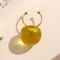 Jelly Transparent Resin Open Ring – Trendy Women's Jewelry Fashion Ring Babs B