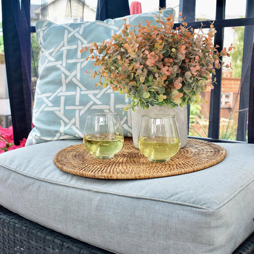 Faux Eucalyptus Branches – Artificial Green Leaves for Home Decor Artificial Plant Stems Babs