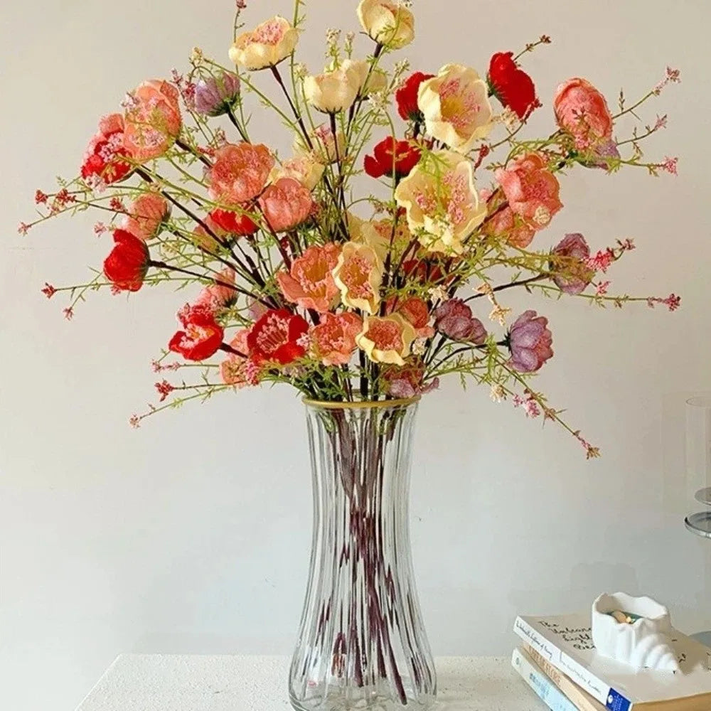 Artificial Butterfly Azalea Fake Flower 63cm – Fade-Resistant Decor Artificial Flower Stem Babs