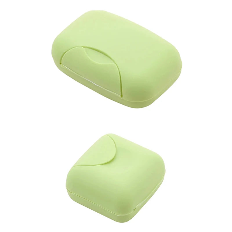 Portable Travel Soap Box with Lid – S/L Candy Color Holder
