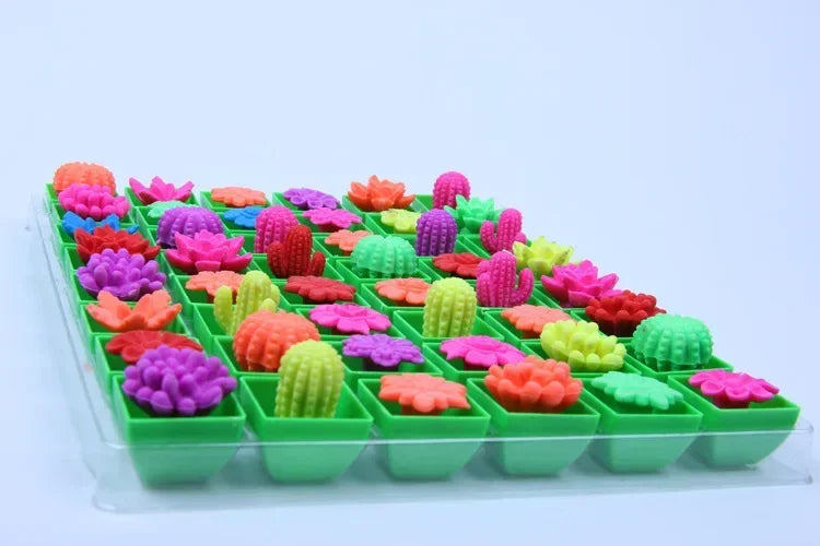 30 Pcs Magic Water Expanding Flower Pot Toys – Party Gift Set Magic Expansion Toys Babs
