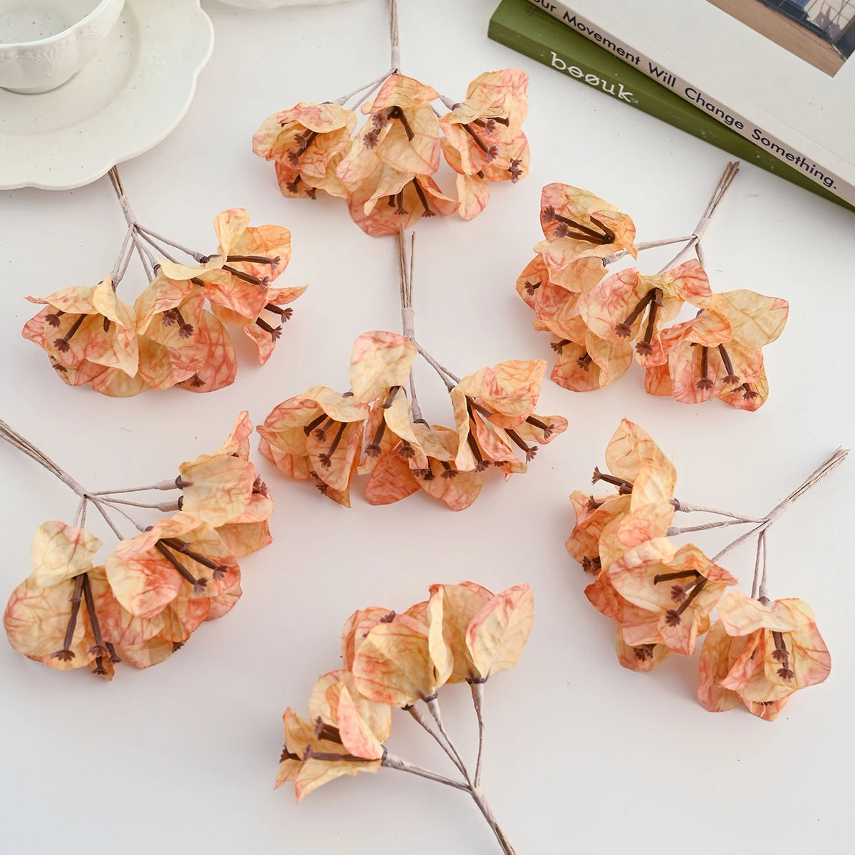 Artificial Bougainvillea Mini Bouquets – Wedding & Home Decor Artificial Flower Bouquet Babs