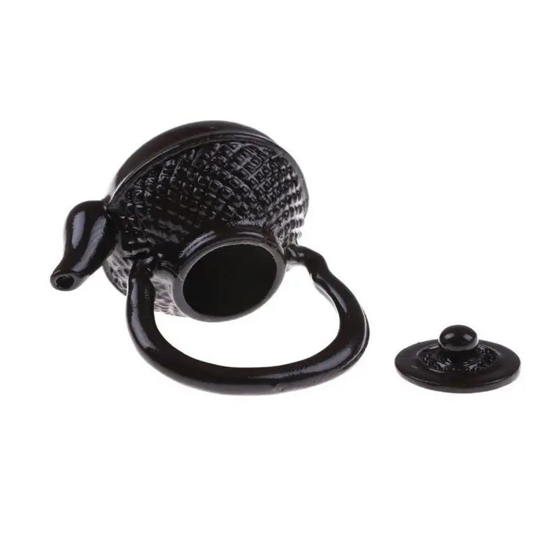 1:12 Dollhouse Miniature Metal Kettle – Kitchen Decor & Gift Dollhouse Accessory Babs