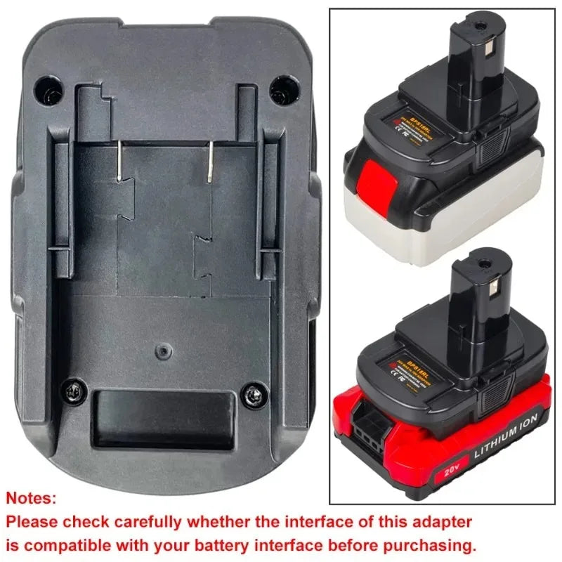 20V to Ryobi 18V Battery Adapter — Black+Decker/Porter-Cable Battery Adapter Babs