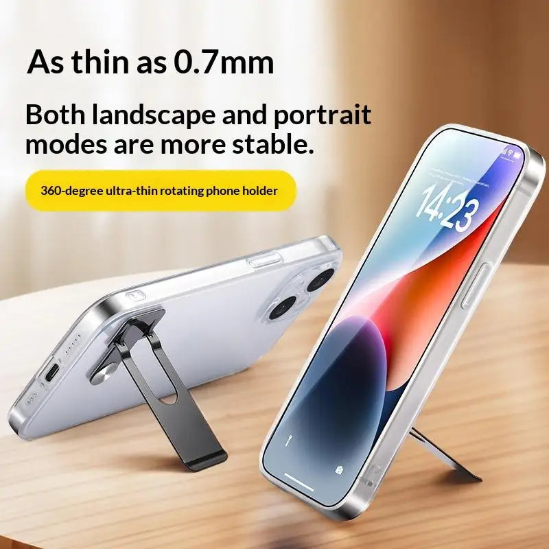 Ultra-Thin Phone Kickstand – Folding Steel Stand for All Phones Phone Kickstand Babs