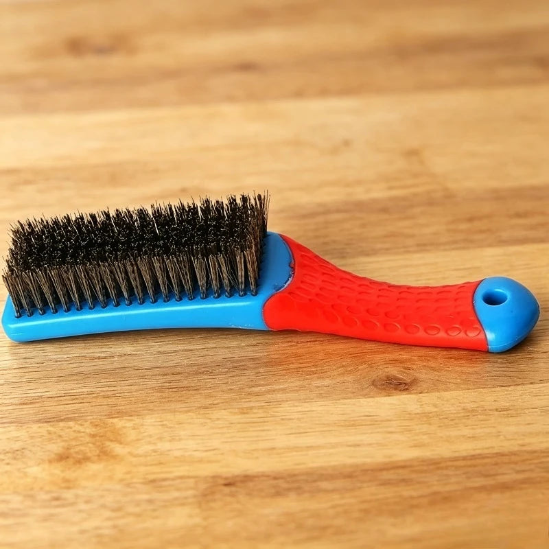 Heavy Duty Stainless Steel Wire Brush – Rust & Paint Removal Wire Cleaning Brush Babs Blue
