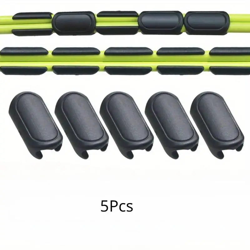 5pcs Bike Disc Brake Cable Guide Hose Frame Fixture Clips Bike Cable Guide Clips Babs