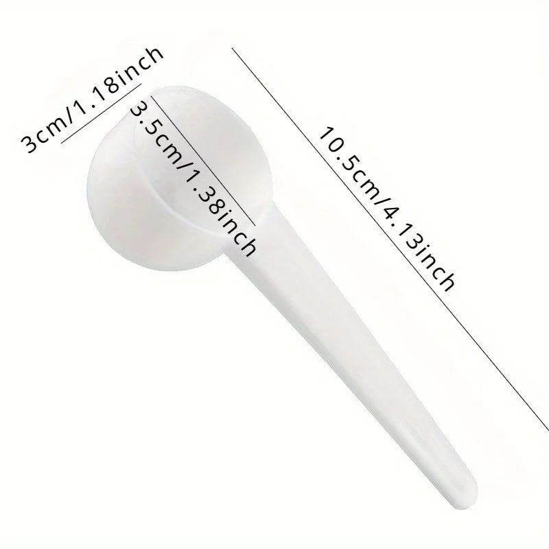 10-Pack Long Handle Measuring Spoons – Powder & Liquid Measuring Spoon Set Babs