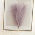 10-Piece Artificial Pampas Grass Bouquet – Boho Home Decor Artificial Floral Bouquet Babs Light Purple
