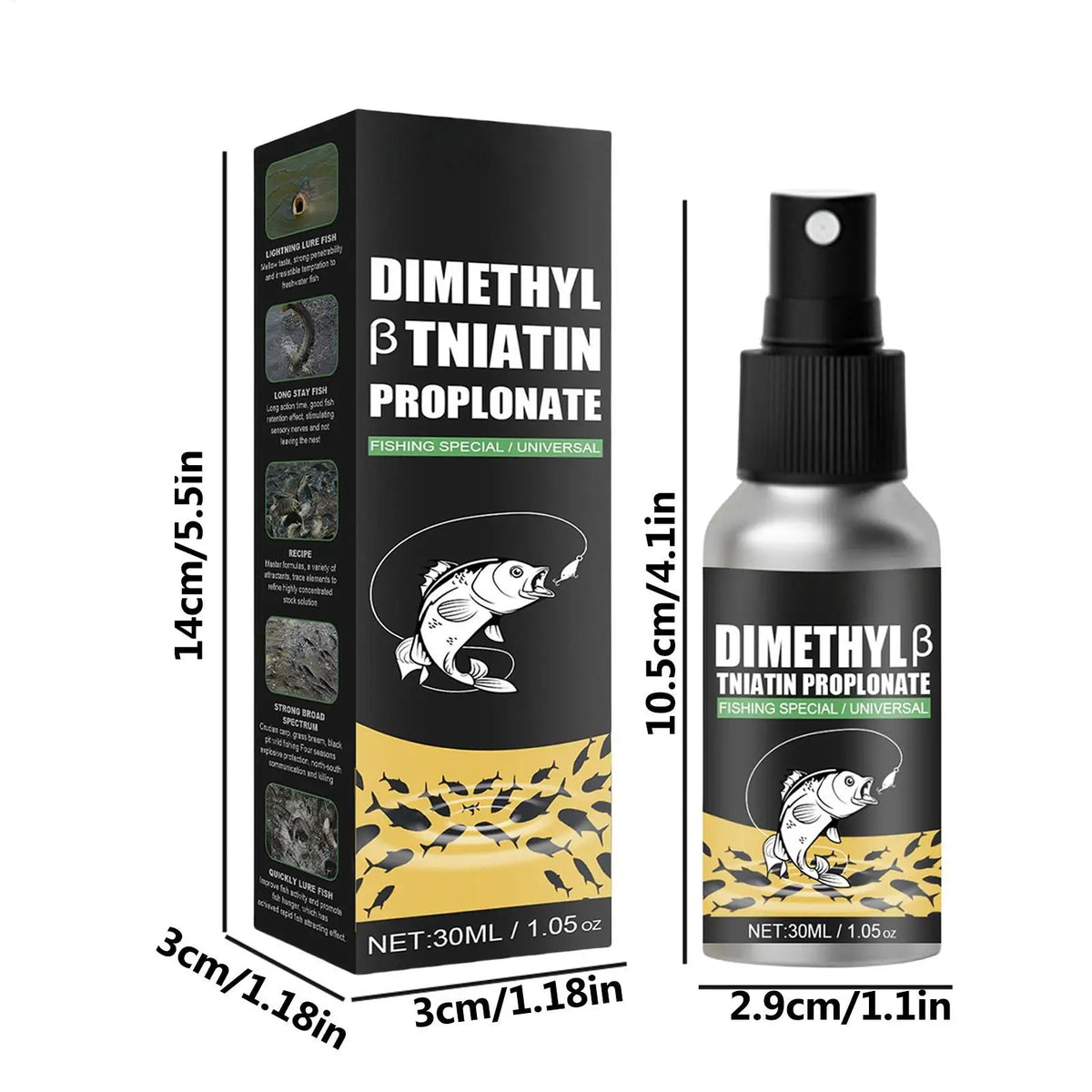 30ml Liquid Fish Attractant Spray | Natural Scent Bait Lure Fishing Bait Attractant Babs
