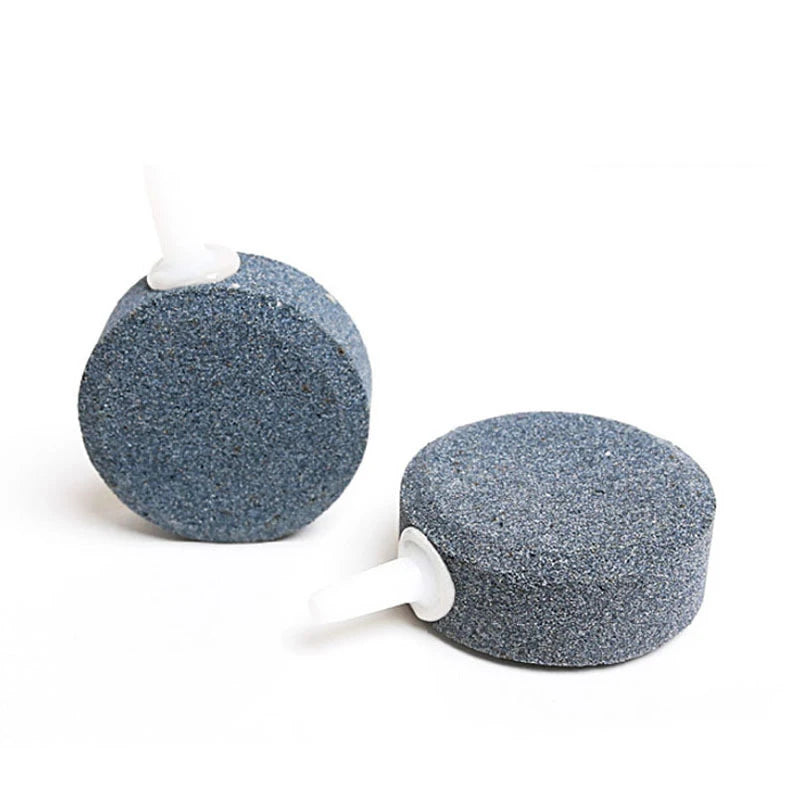Aquarium Bubble Stone Aerator Air Stone Disc – Fish Tank Oxygenator Aquarium Air Stone Babs