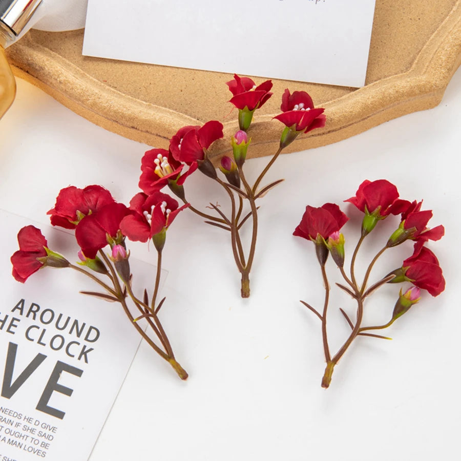 Artificial Silk Hydrangea Stems – Wedding & Home Décor Bouquet Artificial Flower Stems Babs