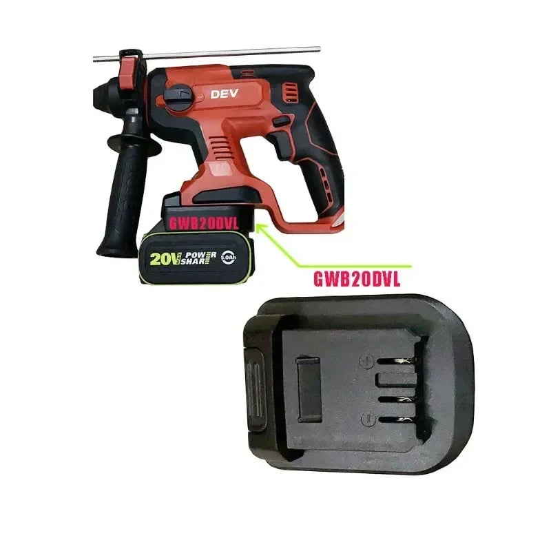 Devon 20V Battery Adapter for Makita Milwaukee DeWalt Worx Battery Adapter Babs