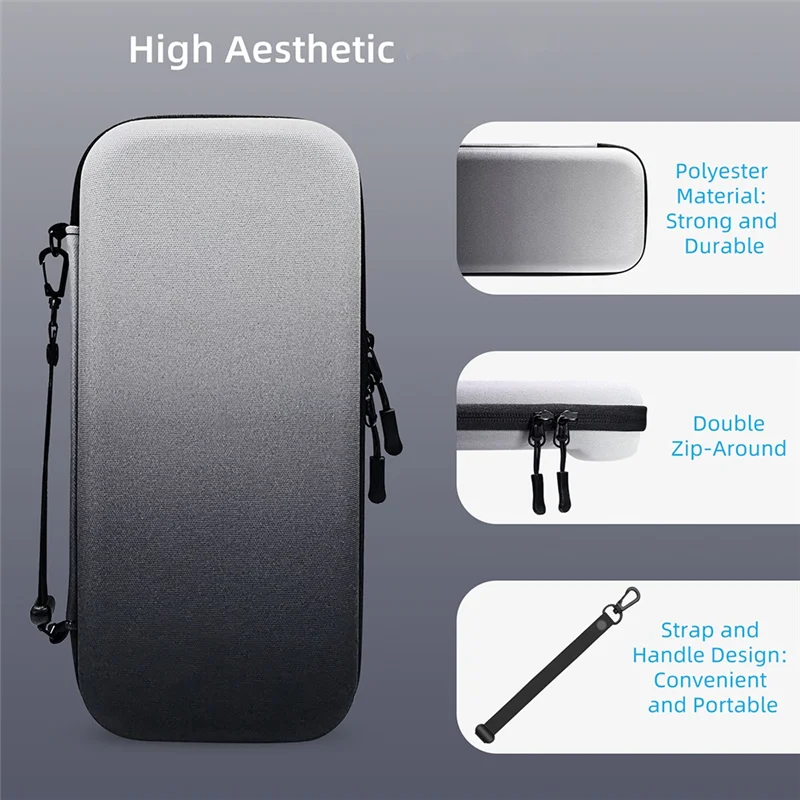Switch 2 Hard Shell Carrying Case – Travel Pouch & Accessories Bag Console Carrying Case Babs