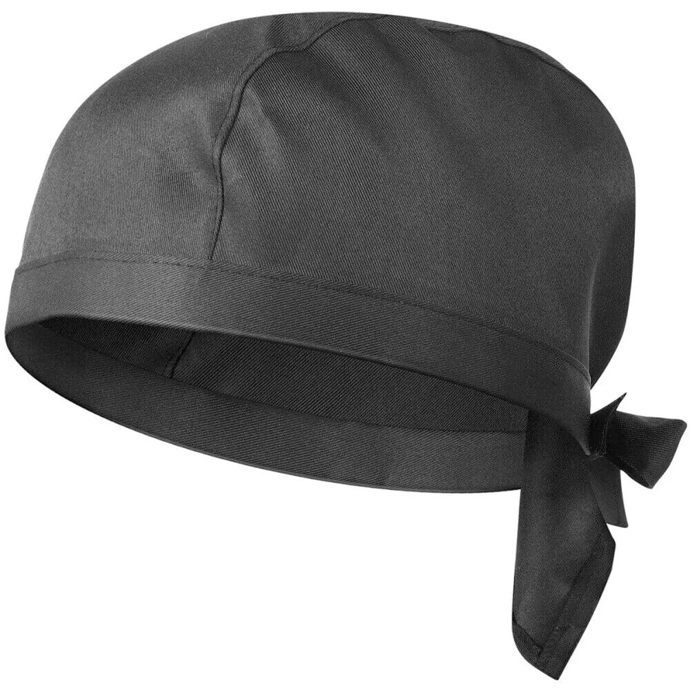 Unisex Pirate Skull Chef Hat – Kitchen & Catering Cap Chef Hat Babs black