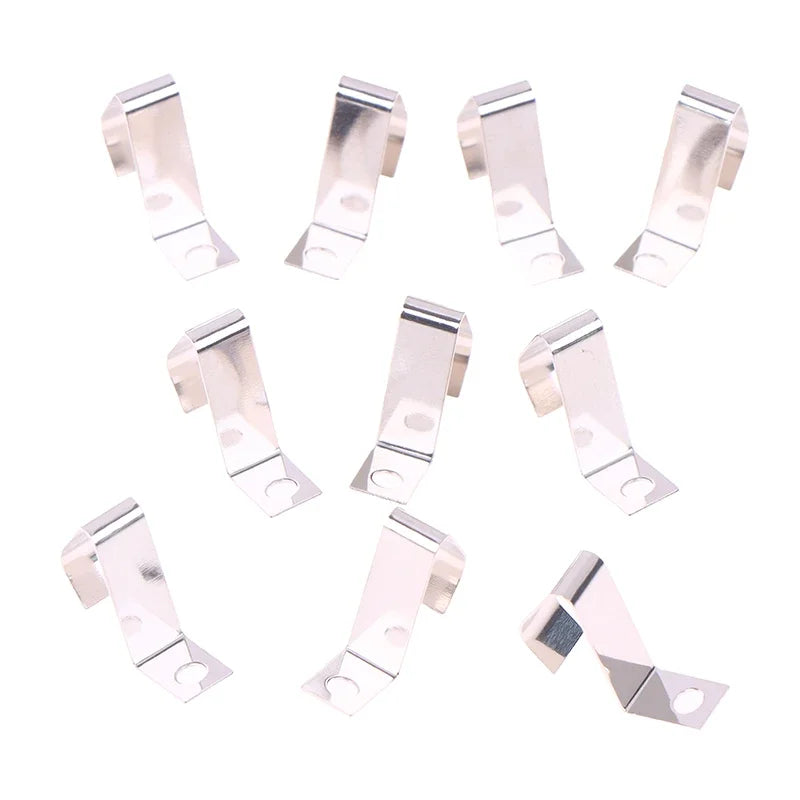 10-Pack Battery Leaf Spring Contacts AA CR2 CR123A 9V SMT Battery Spring Contacts Babs