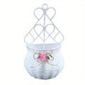 Hanging Rattan Wall Planter Basket | DIY Home Decor Vase Wall Hanging Planter Babs Random Color
