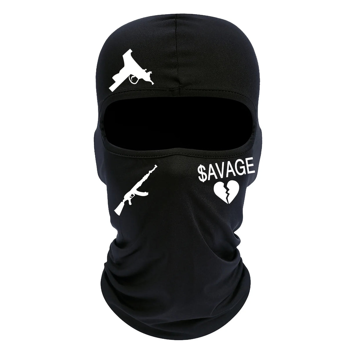 Balaclava Ski Face Mask – Cycling, Running & Motorcycle Hood Balaclava Face Mask Babs black B