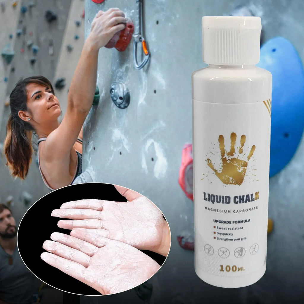 Liquid Chalk Grip for Gym, Rock Climbing & Pole Dancing Liquid Chalk Grip Babs