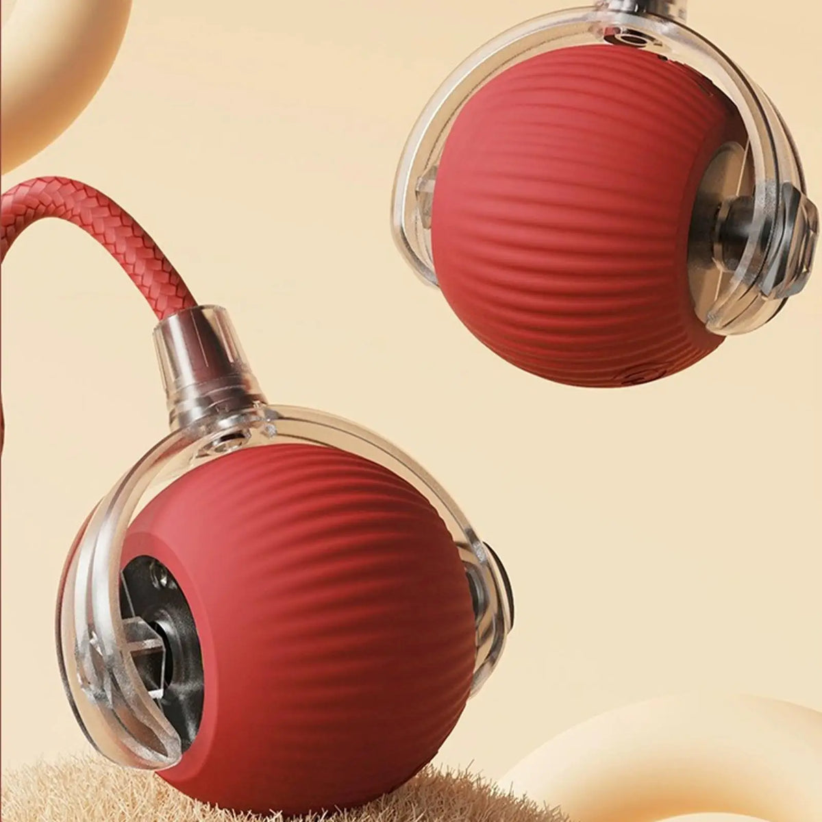 Automatic Rolling Interactive Cat Ball Toy – Rechargeable Interactive Cat Toy Babs