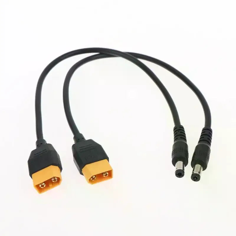 XT60 to DC5.5mm Male Adapter Cable for FPV & LiPo Charging Power Adapter Cable Babs