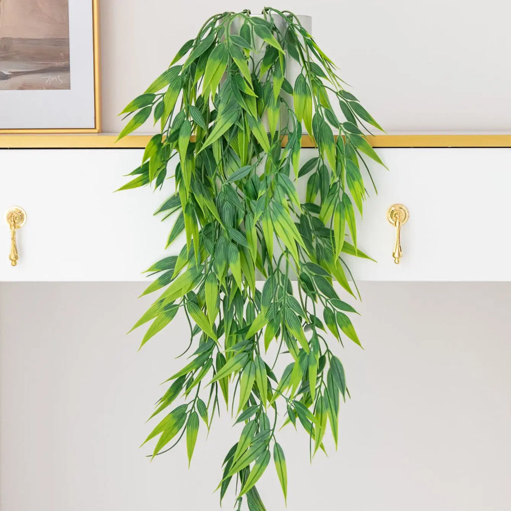 Artificial Willow Leaf Vine for Wedding, Home & Garden Decor Artificial Vine Decor Babs