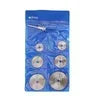 7-Pc Rotary Circular Saw Blades Wood Cutting Discs for Dremel Rotary Saw Blades Babs 6 saws with 1 rod