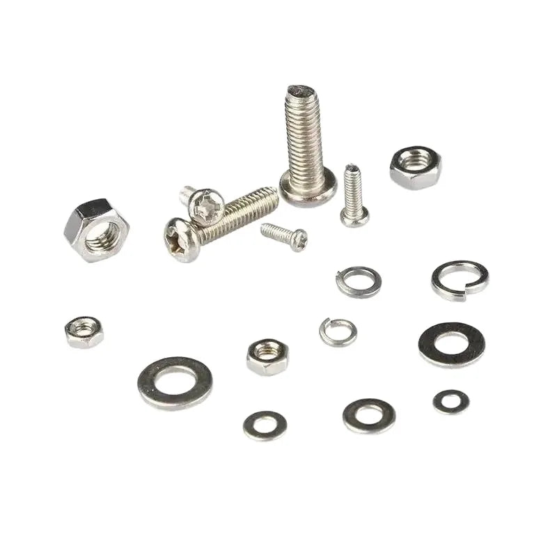 320Pcs Bolt Nut Washer Kit M2-M5 with Storage Box Fastener Assortment Kit Babs