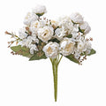 Artificial Silk Peony Bouquet | Wedding & Home Décor Flowers Artificial Flower Bouquet Babs Beige 1PC