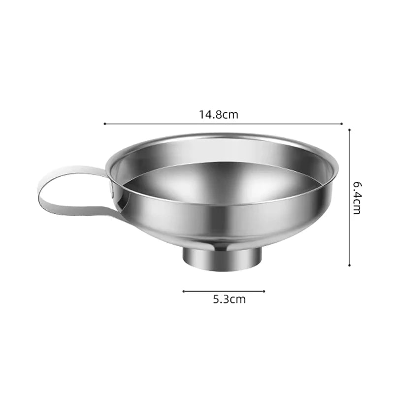 Stainless Steel Wide Mouth Canning Funnel for Mason Jars Kitchen Canning Funnel Babs Big