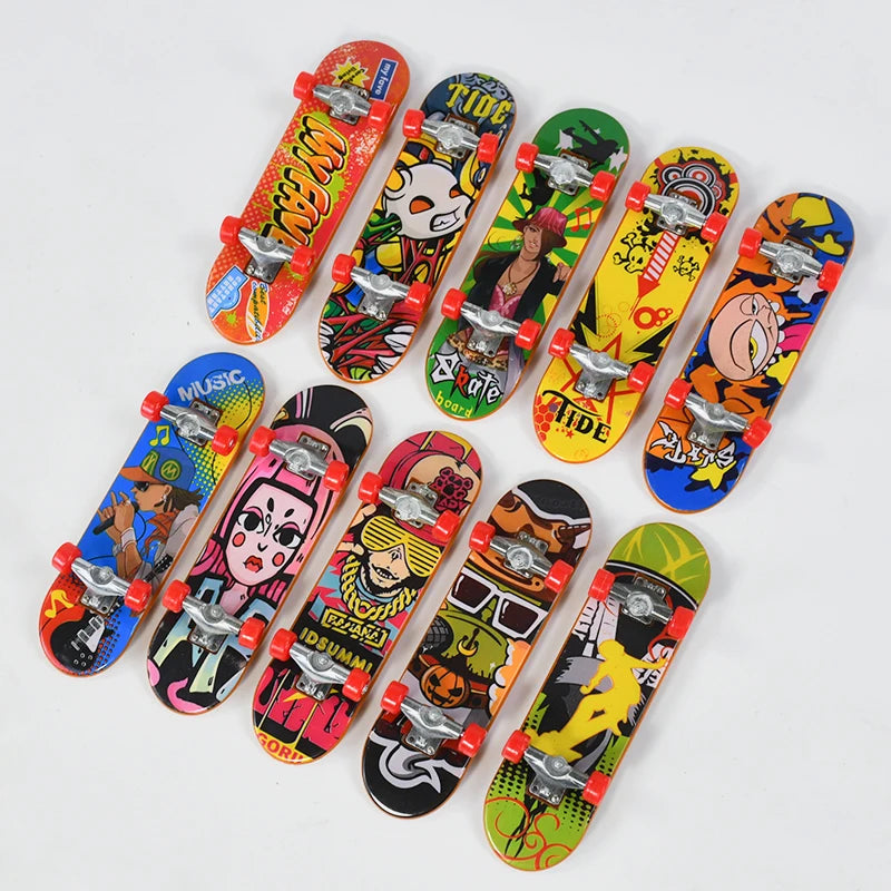 Mini Finger Skateboards 5-20Pcs Kids Party Favors Gift Set Finger Skateboard Toy Babs