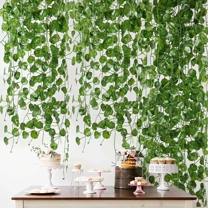 Artificial Ivy Garland – Green Hanging Vine Wall Decoration Artificial Ivy Garland Babs