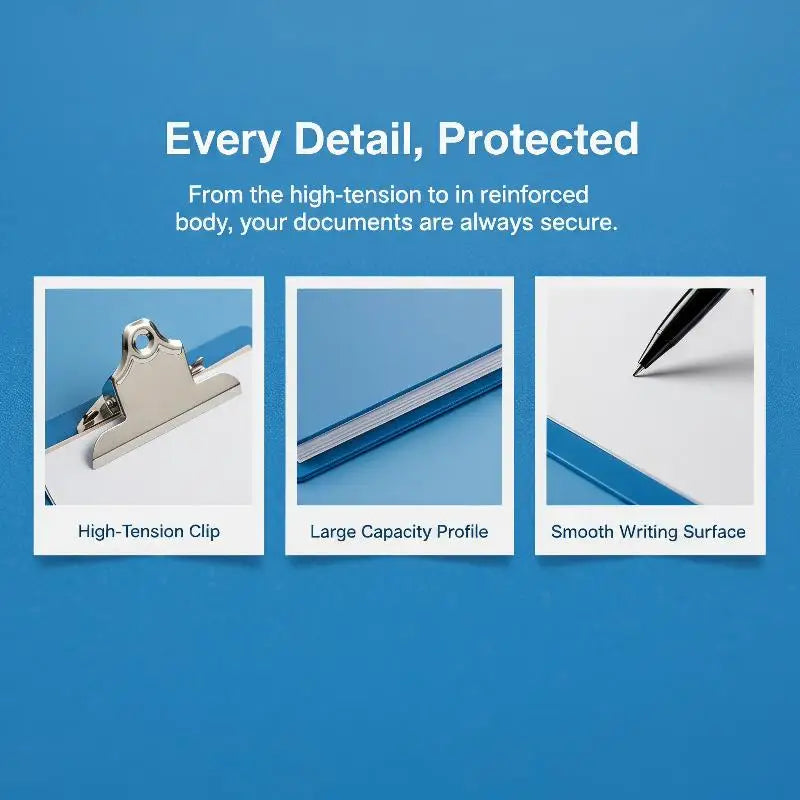 ABS Patient Chart Clipboard Folder – Durable & Lightweight Chart Clipboard Folder Babs